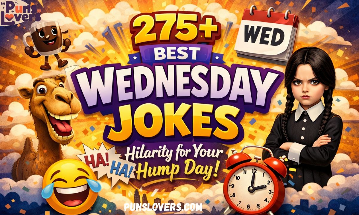275+ Best Wednesday Jokes: Hilarity for Your Hump Day!