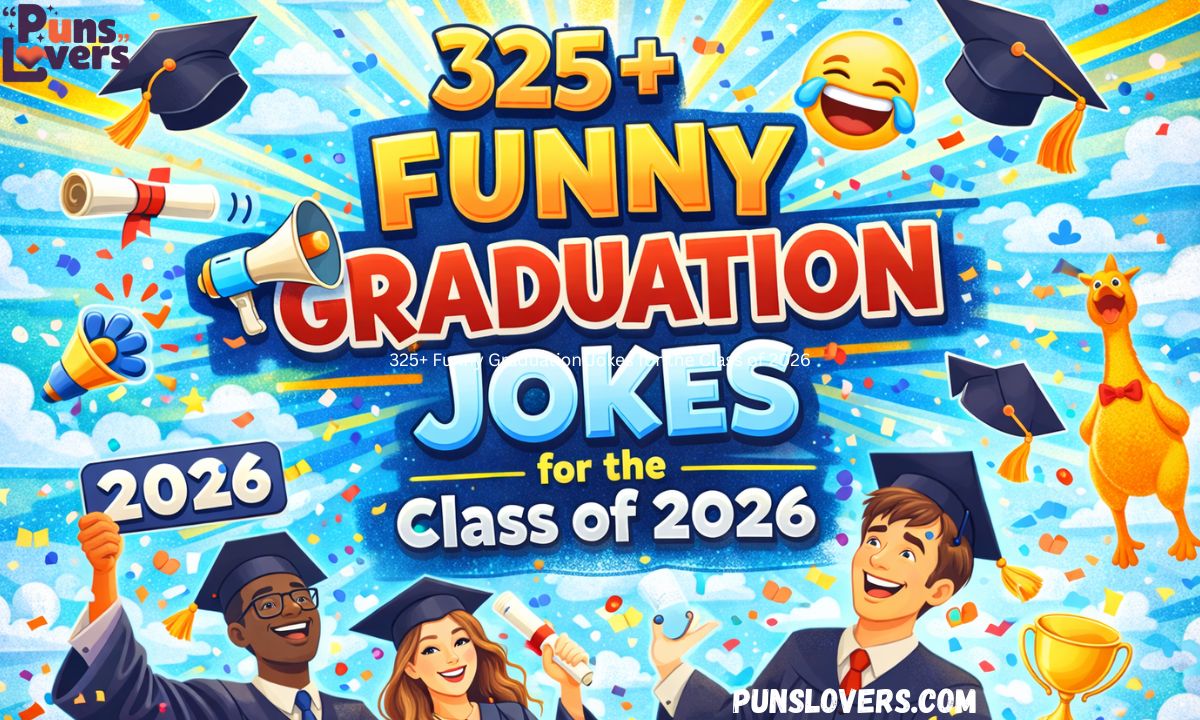 325+ Funny Graduation Jokes for the Class of 2026