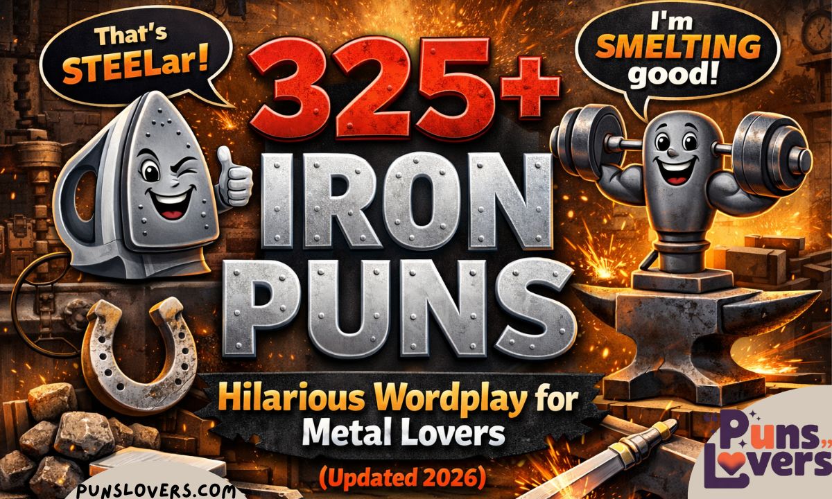 325+ Iron Puns Hilarious Wordplay for Metal Lovers (Updated 2026)