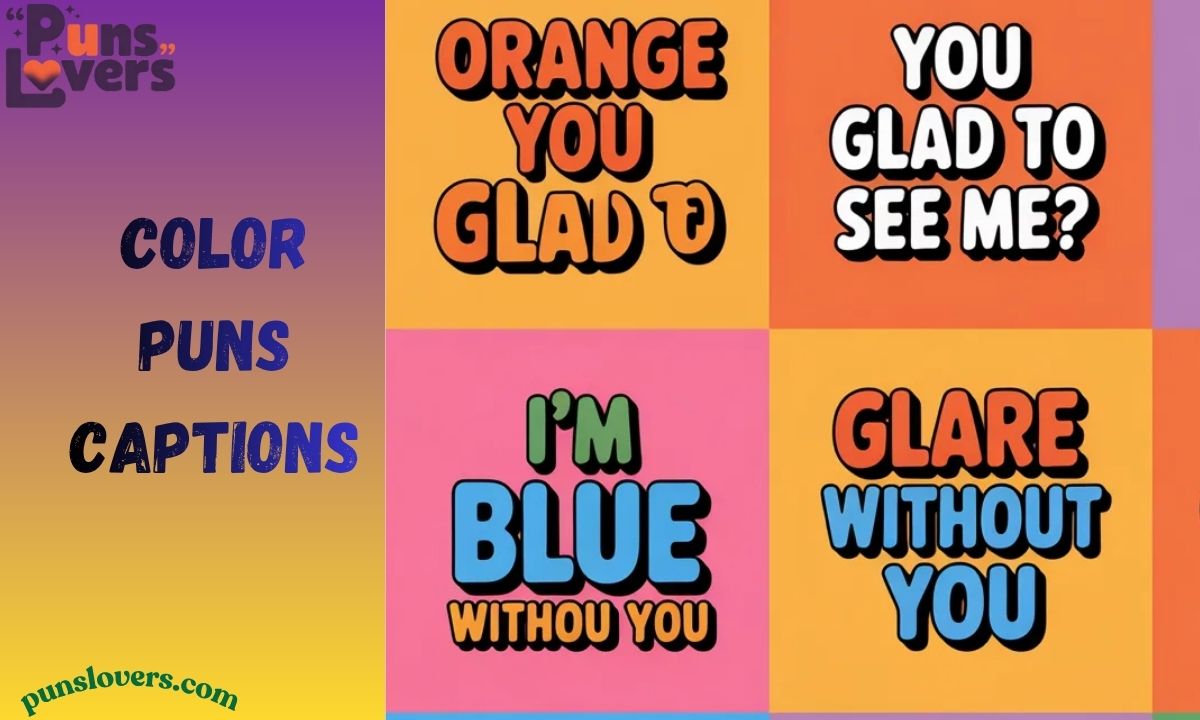Color Puns Captions