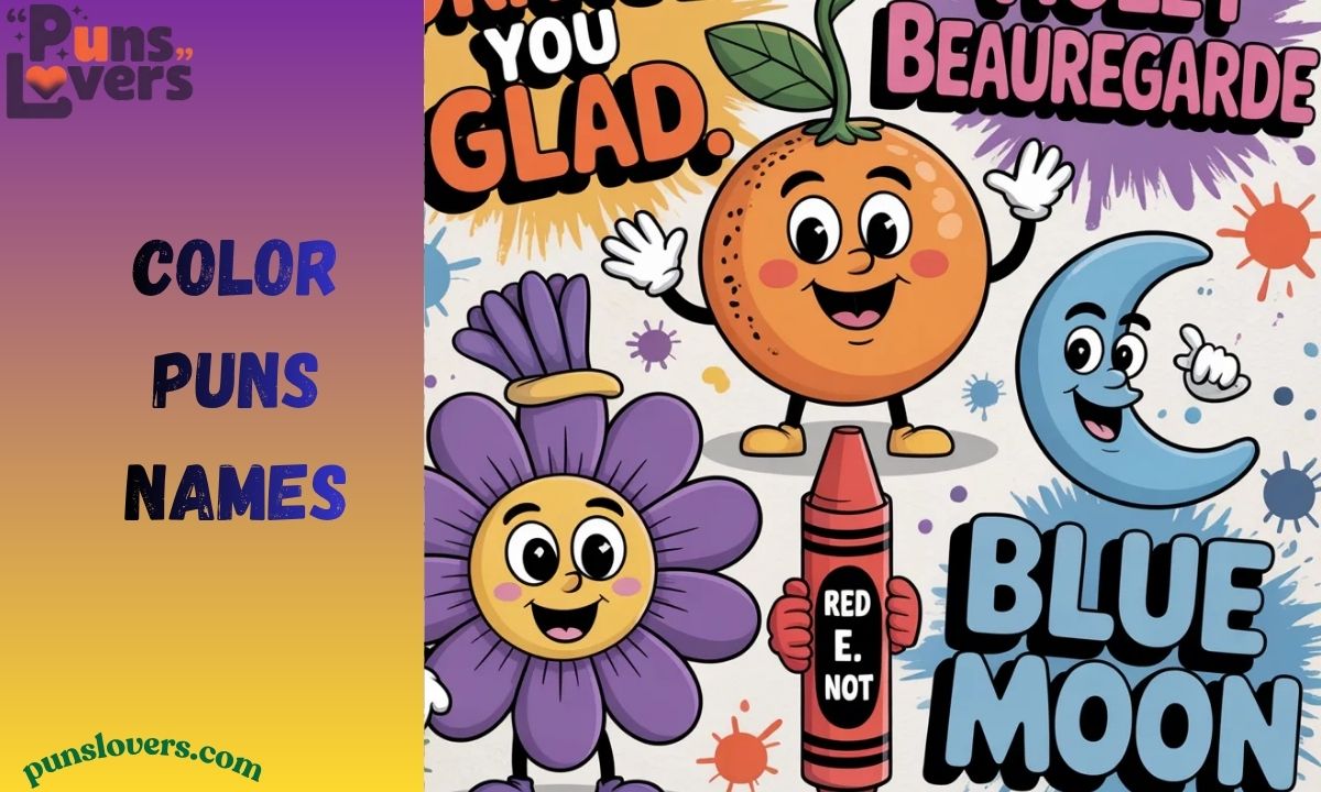Color Puns Names