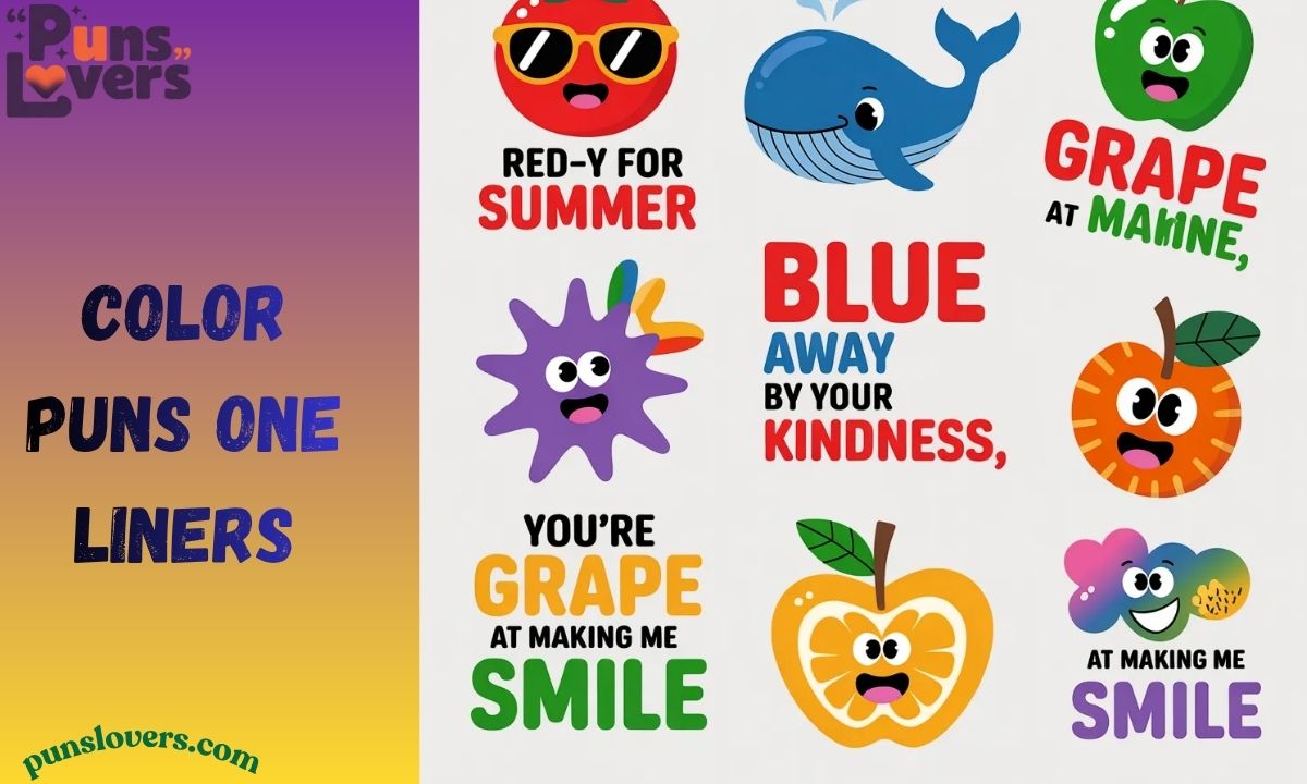 Color puns one liners