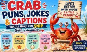 Crab Puns, Jokes & Captions That'll Make You Snip With Laughter