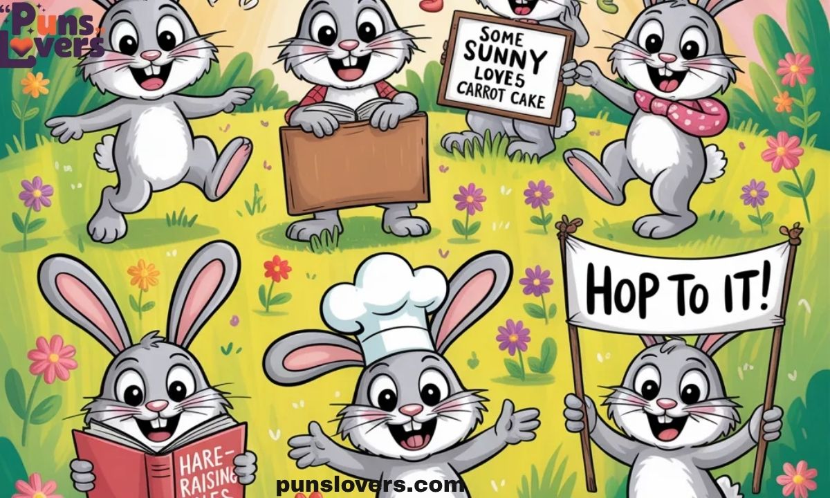 Funny Rabbit Puns for Social Media Captions 🥕