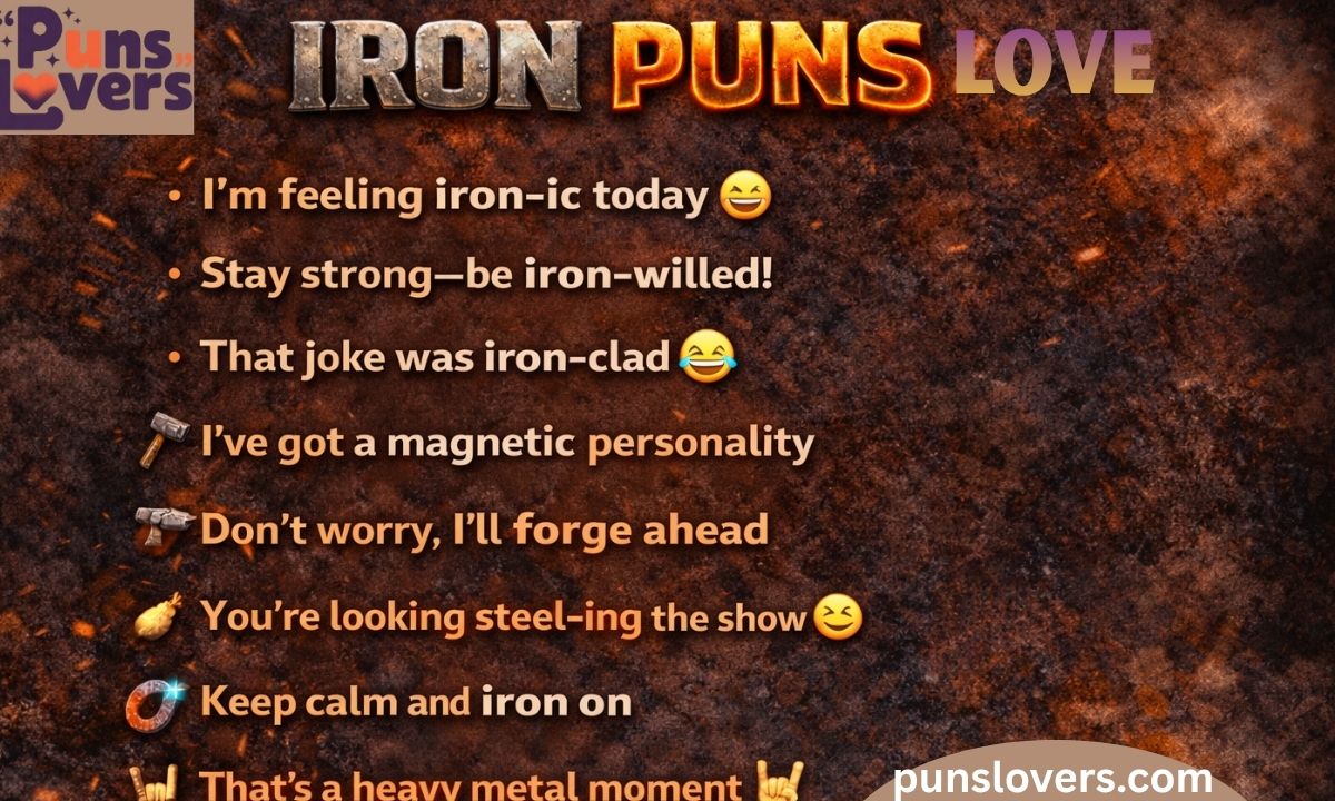 Iron Puns Love