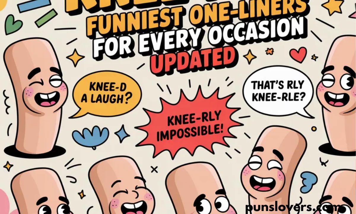 Knee Puns One Liners — Clever Knee Puns