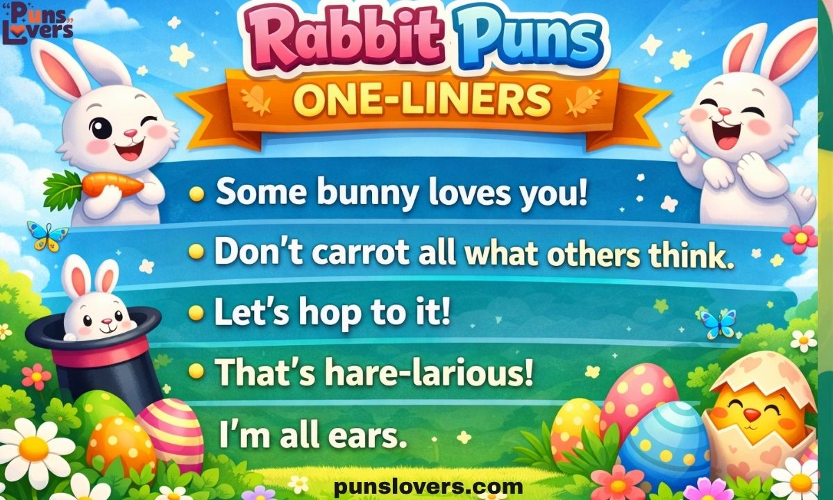 Rabbit Puns One Liners