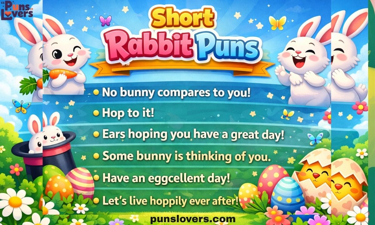 Short Rabbit Puns