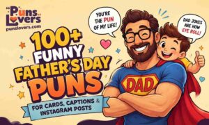 100+ Funny Father's Day Puns for Cards, Captions & Instagram Posts