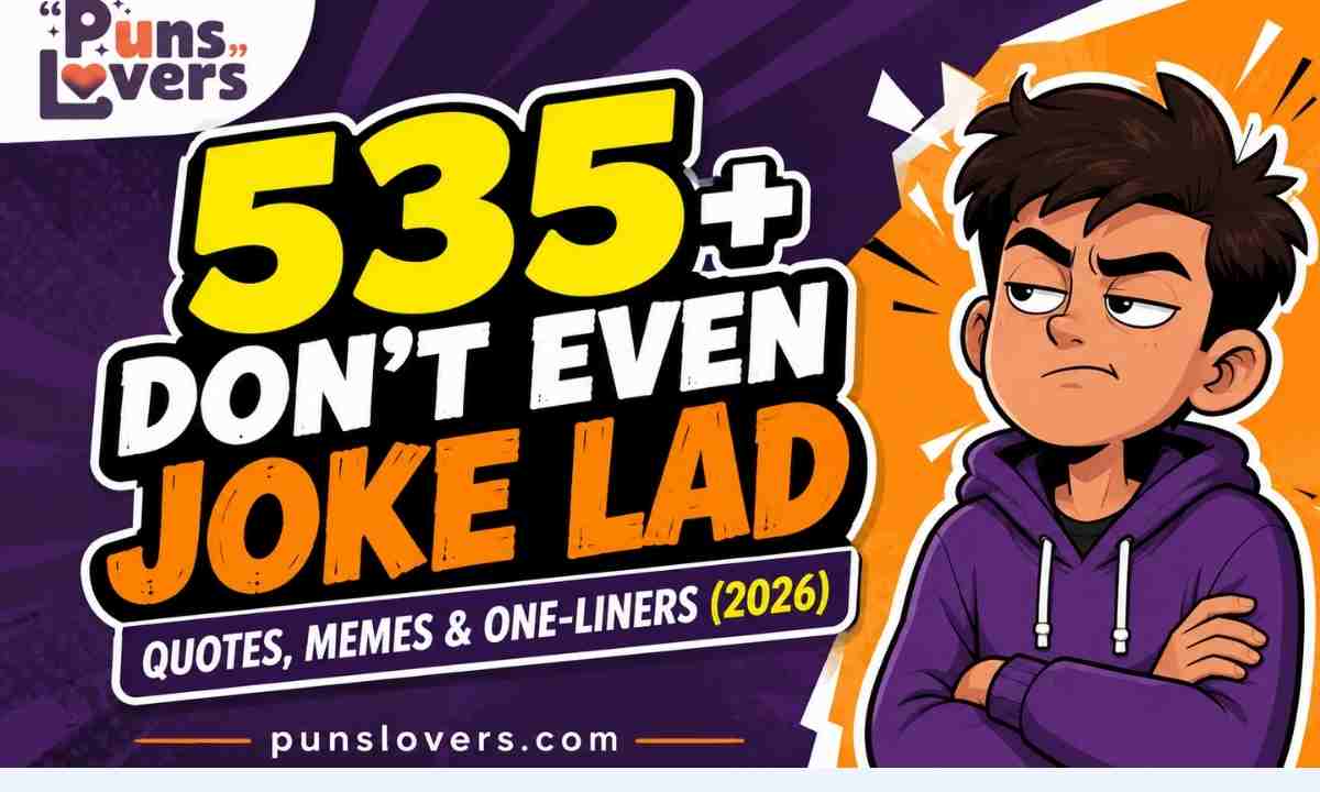 dont even joke lad