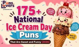 National Ice Cream Day Puns