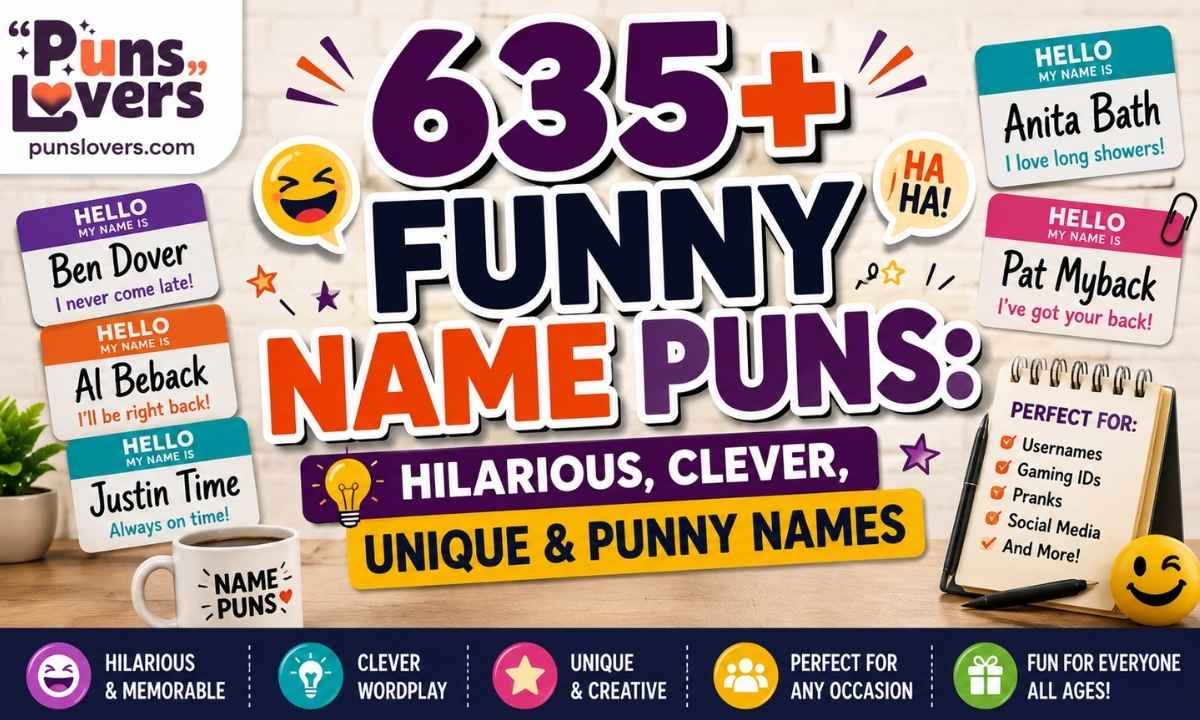 Funny Name Puns