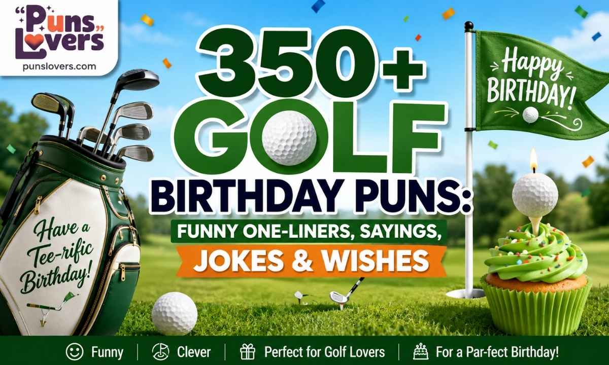 Golf Birthday Puns