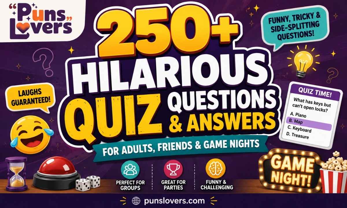 Hilarious Quiz Questions and Answers