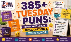 Tuesday Puns