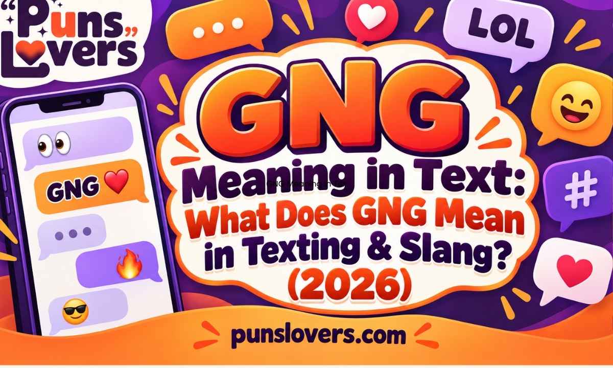 GNG Meaning in Text