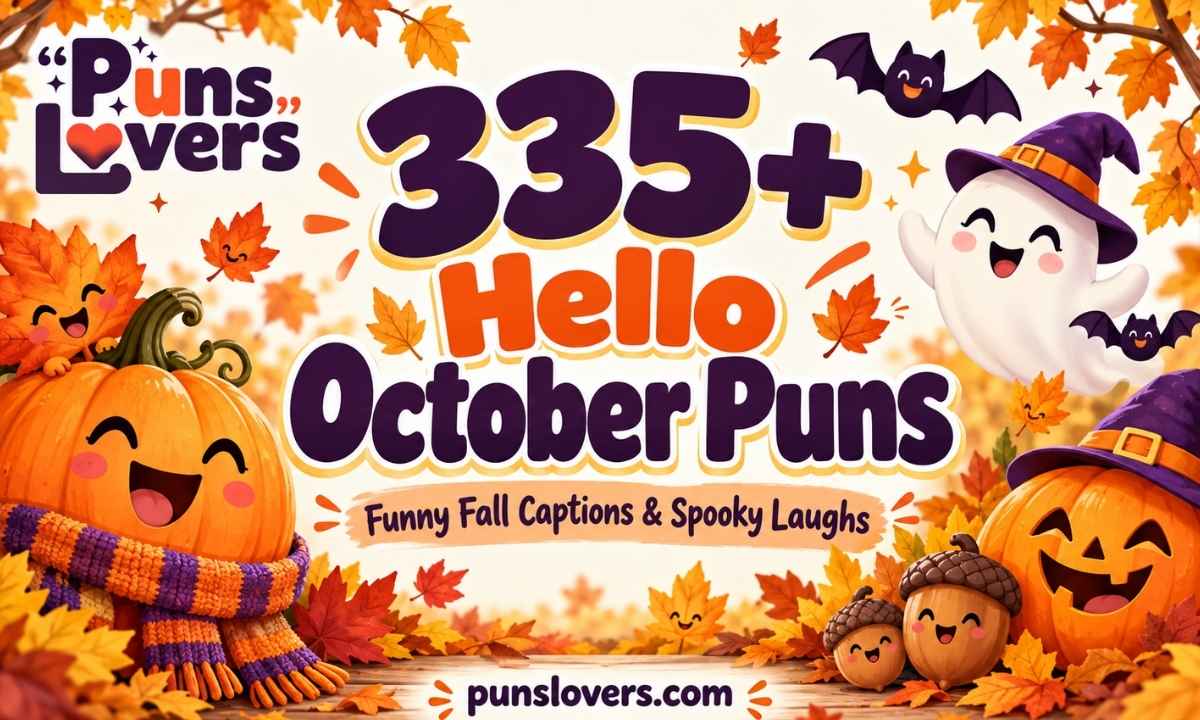 Hello October Puns: