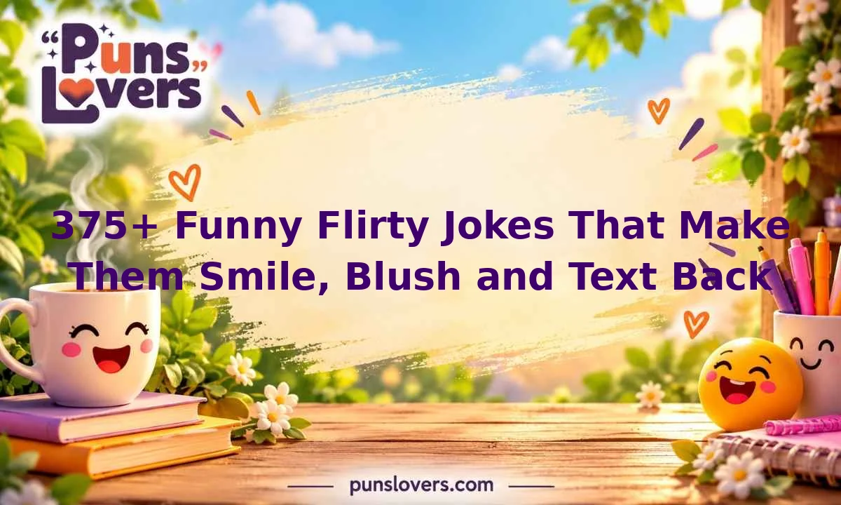 funny flirty jokes