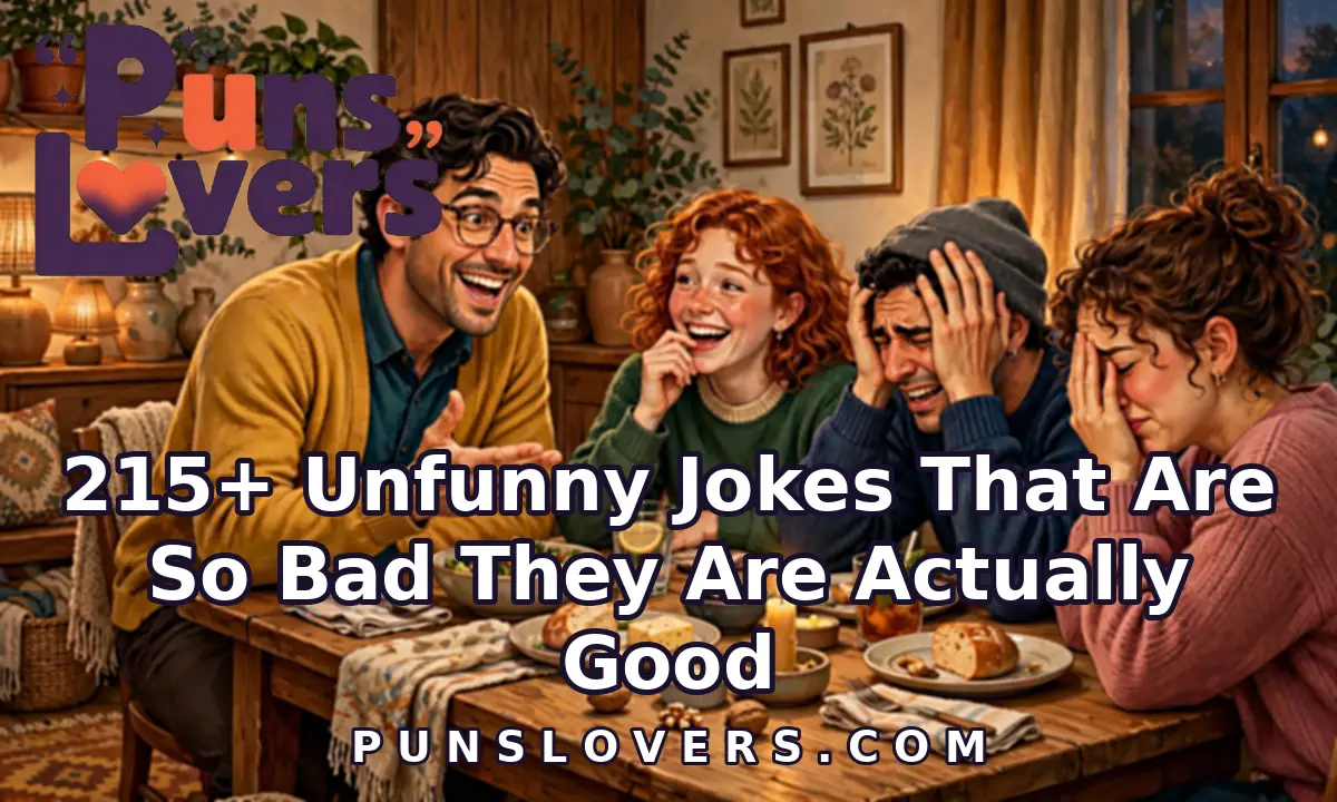 unfunny jokes